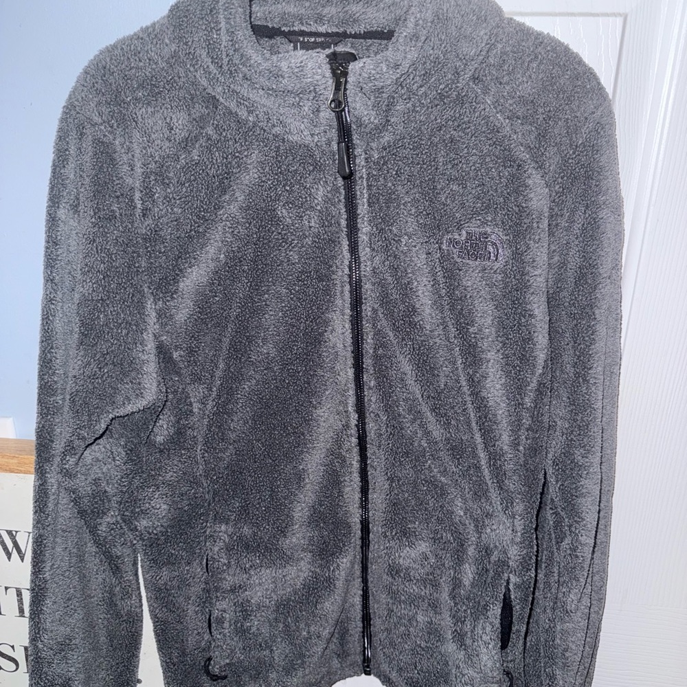 The North Face Charcoal Fleece Jacket